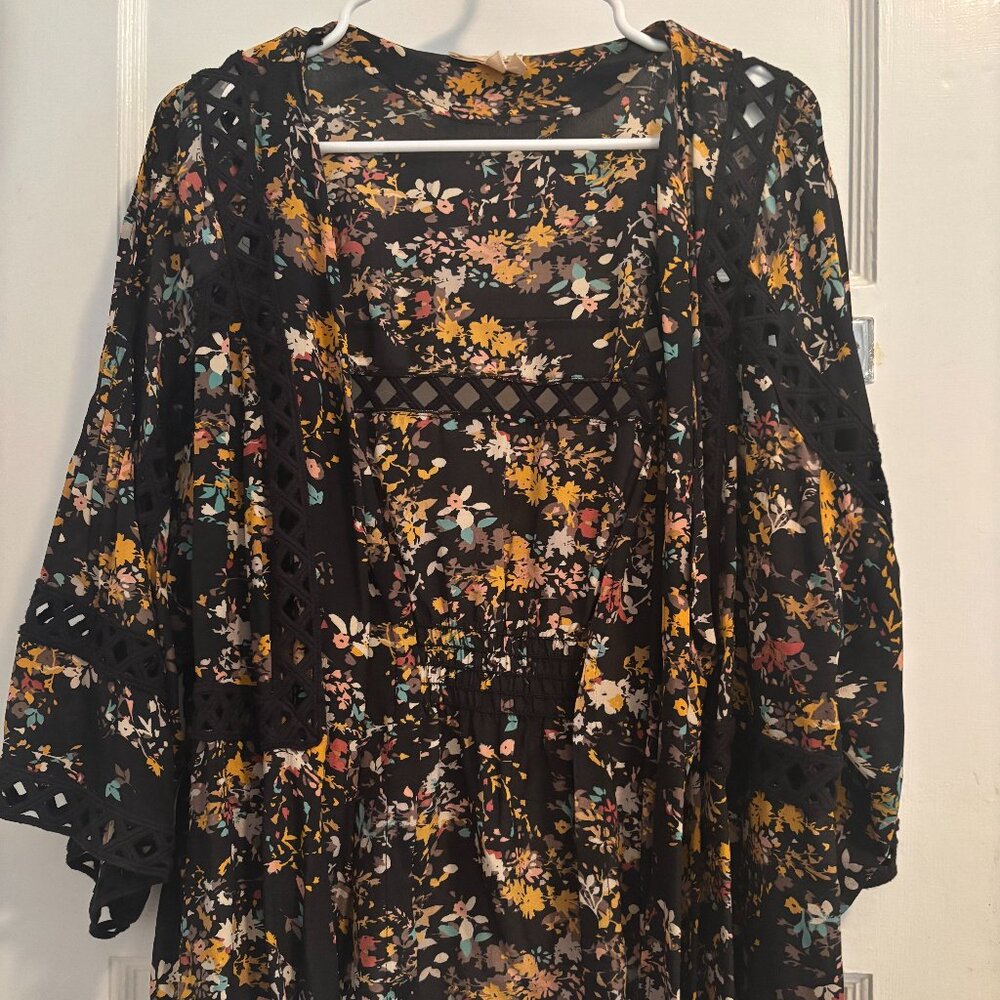 Antrhropologie Meadow Rue Kimono